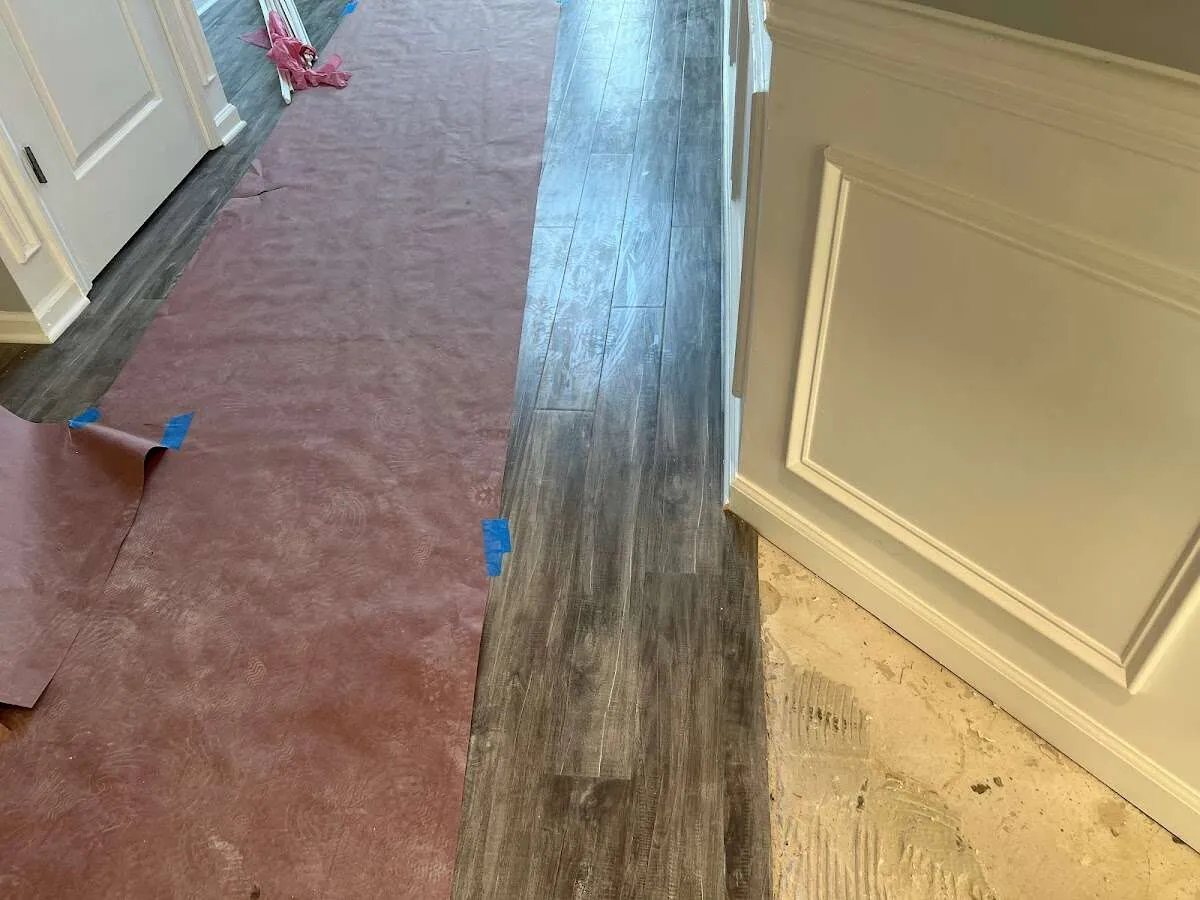 Completed marble shower restoration in Seward